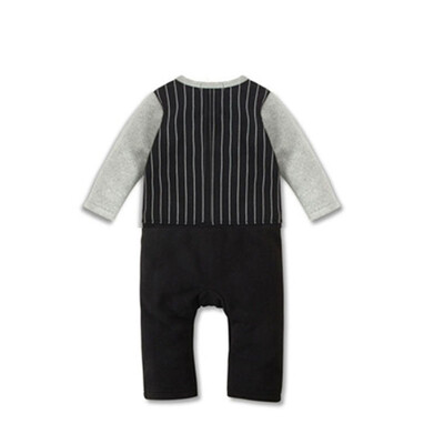 

Hot Selling Fashion Infant Newborn Baby Boy Kid Climb Clothes Striped Triangle Romper Jumpsuit 0-24