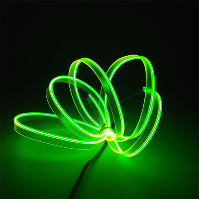

Siaonvr Neon Glowing Strobing Electroluminescent EL Tape LED Tape Belt DIY Decoration