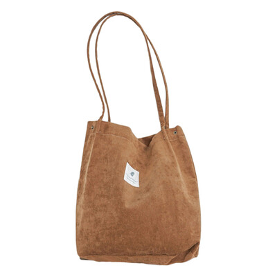 

Women\s Handbag Casual All-match High-capacity Art School Style Corduroy Canvas Women\s Handbag1