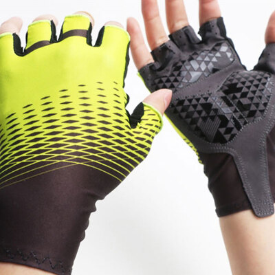 

Breathable Washable Sweat-absorbed Half Finger Bike Racing Gloves Outdoor Protect Bike Gloves Unisex Cycling Gloves