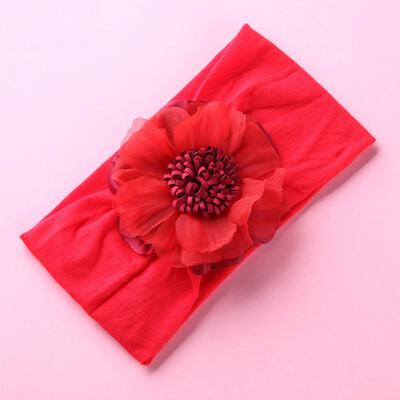 

Newborn Toddler Kids Girls Flower Headband Hair Band Chic Baby Hair Colorful
