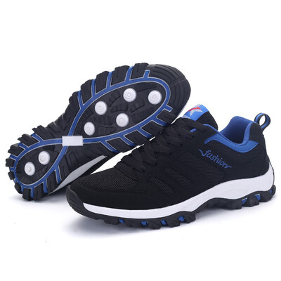 

Winter new mens breathable shoes casual shoes 2018 new mesh panel shoes Korean version of the trend of shoes wild sports shoes