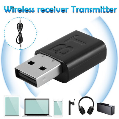 

2 In 1 USB Bluetooth 50 Bluetooth Receiver Transmitter