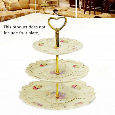 

23 Tier Cake Plate Stand Loveheart Handle Fitting Hardware Rod Plate Wedding