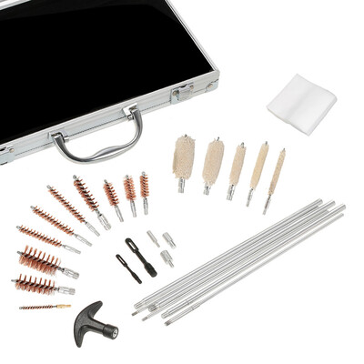 

78PCS Premium Tactical Maintenance Kit Cleaning Brush Kit Tool Set Aluminum Carry Case