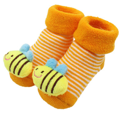 

Baby Cartoon Socksborn Baby Girls Boys Anti-Slip Socks Slipper Shoes Winter Socks