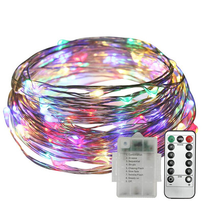 

〖Follure〗Outdoor 10M 100 LEDs Waterproof Batteries Home Decoration Parties Weddings