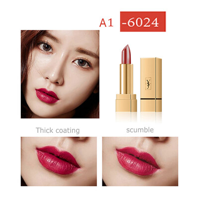 

Deep Red Series Sexy Lipstick Long Lasting Pigments Lip Makeup Moisturizing Non-stick Lipstick Makeup Maquiagem