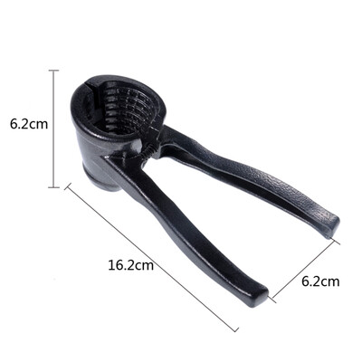 

Funnel Nut Cracker Aluminum Alloy Nutcracker Multi-Function Sheller Pecans Cracker Metal Opener Tool Portable