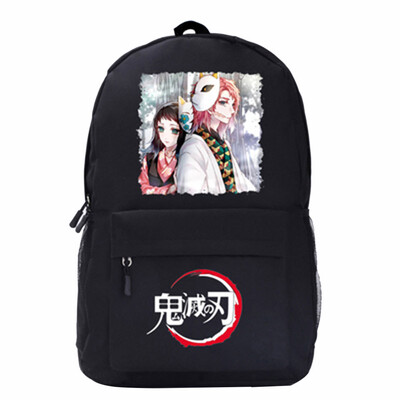

Demon Slayer Kimetsu no Yaiba School Bag Anime Large Capacity Backpack for Travel Hiking Outdoor Camping Daily Use