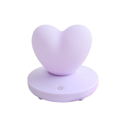 

USB Rechargable Heart Night Light for Valentines Day Gifts Wedding Decoration Home Bedroom LED Romantic Atmosphere Night Lamp