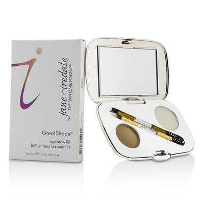 

JANE IREDALE - GreatShape Eyebrow Kit 1x Brow Powder 1x Brow Wax 1x Applicator - Blonde 25g0085oz