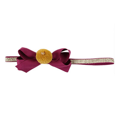 

Infant Hair Accessories Children Elastic Hair Bands Newborn Baby Girl Bow Headband