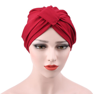 

NEW Turban Style Head Wrap Head cover Hat Bandana Scarf Hair Loss Cap