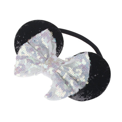 

New Style Baby Children Girl Hairband Cartoon Circle Ear Casual Cute Sequin Bowknot High Quality Party Hair Accessories Headwear