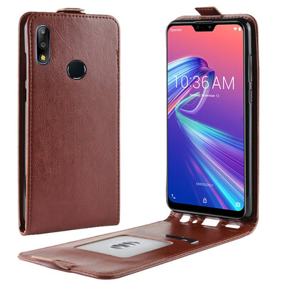 

WIERSS Flip Leather Case for Asus Zenfone Max Pro M2 ZB631KL ZB630KL ZB633KL ZB632KL Retro Wallet Case Leather Cover Cases