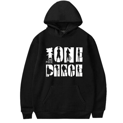 

Herqw61 Mens Anime One Piece Luffy D Monkey Printed Hoodies Fans Pullover Sweatshirt