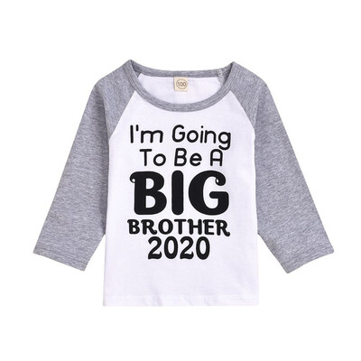 

Autumn Kids Clothes Baby Boys Girls Long Sleeve Letters Print T-Shirts Kids Tops Tees Shirts Casual Blouse