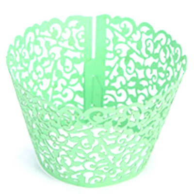 

Cupcake Wrappers Lace Case Laser Cut Party Wedding Birthday