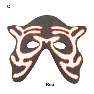 

Siaonvr Halloween Mask LED Masks Glow Scary Mask Light Up Erotogenic Dance Mask
