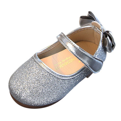 

1-6T 2018 3 Colors Summer New Fashion Girls Princess Shoes Baby Dance Shoes Children Bow Soft Bottom Toddler Shoes