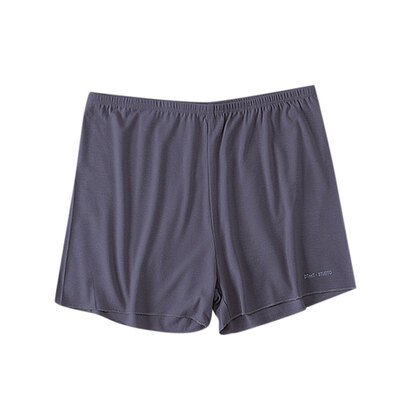 

Women Casual Modal Cotton Blend Stretchy Solid Color High Waist Stretchy Ultra Thin Shorts