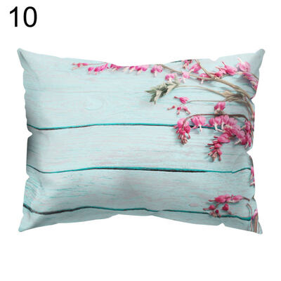 

Vintage Flower Printed Throw Pillow Protector Case Cushion Cover Bedding Article