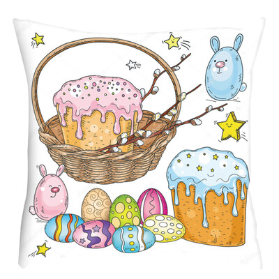 

Gobestart Pillow Case Sofa Car Waist Throw Cushion Cover Home Decoration