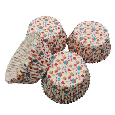 

Toponeto 100pcs Colorful Paper Cake Cupcake Liner Case Wrapper Muffin Baking Cup Party
