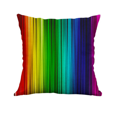 

〖Follure〗New Dynamic Ripple Vortex Seven Color Creative Pillow Linen Pillowcase
