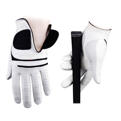 

XIONG SHOUWEN Driving Range Golf PU Leather Gloves 19140