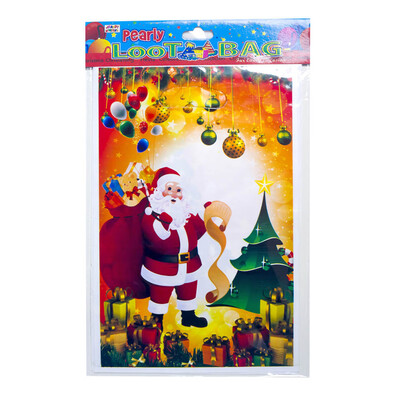 

Christmas Gift Bags Plastic Santa Claus Candy Bags Kids Birthday Christmas Party Festival Decoration Biscuit Bag Pouch