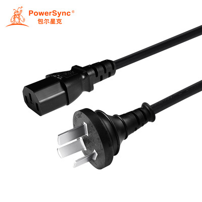 

Baoer Xingke computer host monitor screen power cord rice cooker electric kettle household appliances three holes straight head suffix black 2 m WS-015D MPPL0020