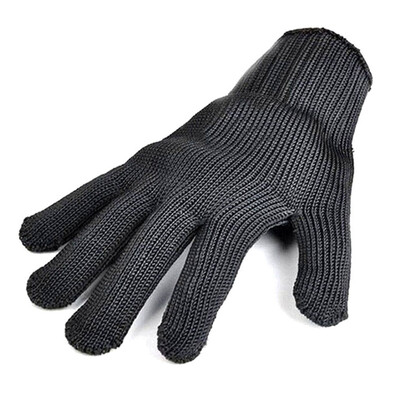 

1Pair Black Working Safety Gloves Cut-Resistant Protective Stainless Steel Wire Butcher Anti-Cutting Gloves Dropshipping
