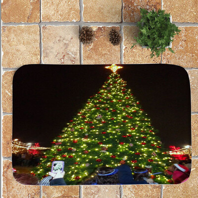 

Tailored Merry Christmas Welcome Doormats Indoor Home Carpets Decor 40x60CM