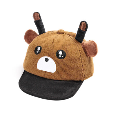

New Boys Girls Hat Children Cartoon Print Caps Hats Toddlers Adjustable Sun Protection Casual Visors p