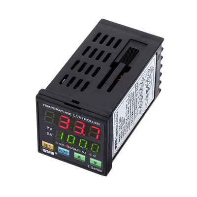

MYPIN TA4-SNR Temperature Controller Dual Digital FC PID Thermostat SSR Control Output Alarm