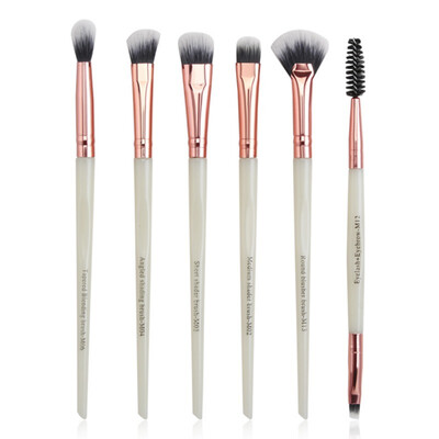 

6pcs Eye Makeup Brush Set Eyeshadow Brush Eyebrow Brush Eyelash Brush Professional Makeup Brush
