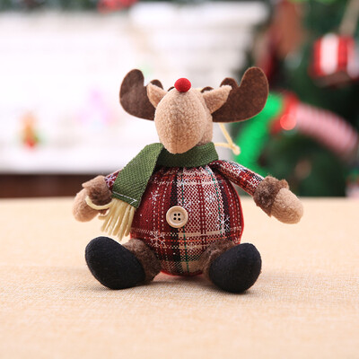 

Christmas Children GiftsTree Cartoon Decorations Doll Doll Christmas Tree Cloth Ornaments