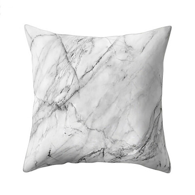 

〖Follure〗Geometric Marble Texture Throw Pillow Case Cushion Cover Sofa Home Decor