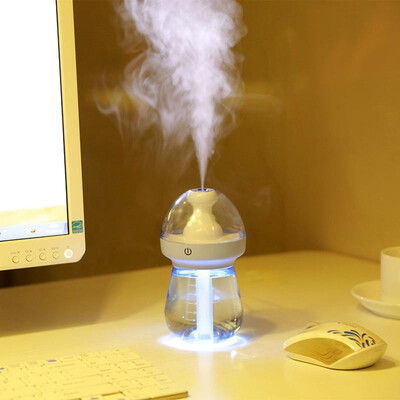

New mini bottle humidifier desktop humidifier home mute usb air purification humidifier green