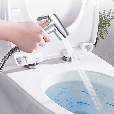 

〖Follure〗Hand Held Shower Head Douche Toilet Bidet Spray Wash Bathroom Shower Nozzle