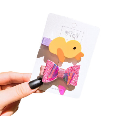 

Hair Pin Cute Childrens Hairpin Set Girl Hair Accessories Baby Girls Side Clip Cartoon All-inclusive Cloth Small Jewelry