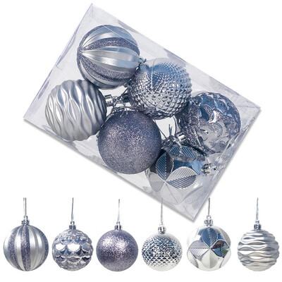 

12PCS Christmas Balls Portable Christmas Tree Decoration Festival Party Decoration