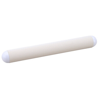 

Toponeto Plastic Rolling Pin Embossing Baking Pastry Roller Decorating Mold Kitchen Tool