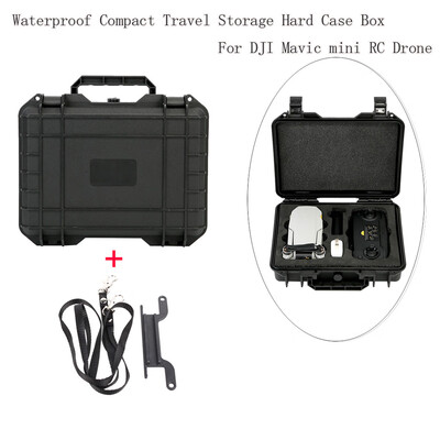 

Siaonvr Waterproof Compact Travel Storage Hard Case Box For DJI Mavic mini RC Drone