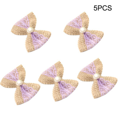 

Vintage Natural Linen Lace Bow-knot Marriage Ribbon Wedding Decorations DIY Handmade Clothing Accessories Household Supplies