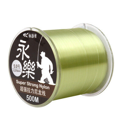 

Nylon Fishing Line 8 Strands PE Braided 500 Meters Multifilament Fishing Line Rope peche carpe Wire