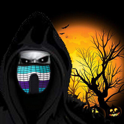 

Tailored LED Halloween Easter Rave Mask Luminous Costume Mask Easter Decor