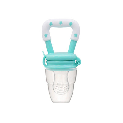 

Dummy FDA Approved Silicone Baby Fresh Fruit Feeder Baby Pacifier Food Feeder with Silicone Pouches